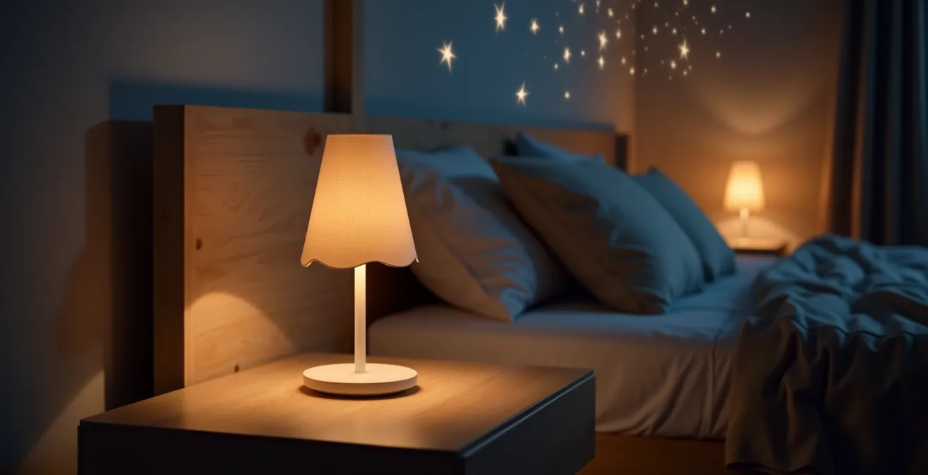 DIY-Lösung mit separatem Sternenprojektor und dimmbarer Grundbeleuchtung